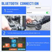 CYCPLUS Cadence Speed Dual Sensor Bike Computer Speedometer ANT+ Bluetooth Waterproof GPS Cycling Bicycle Accessories
